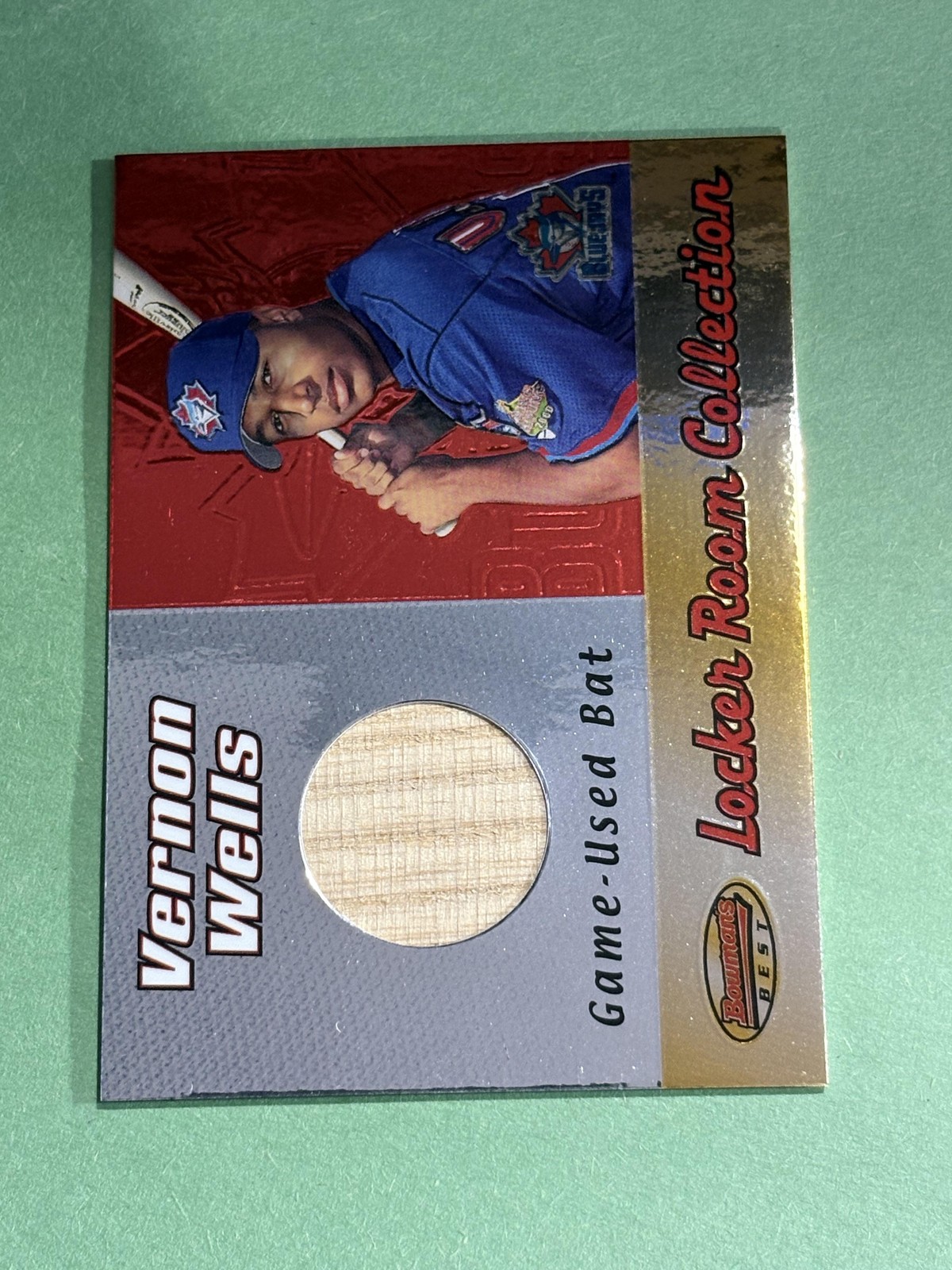 Vernon Wells 2000 Bowman’s Best Locker Room Collection Bats #LRCL-VW Q795