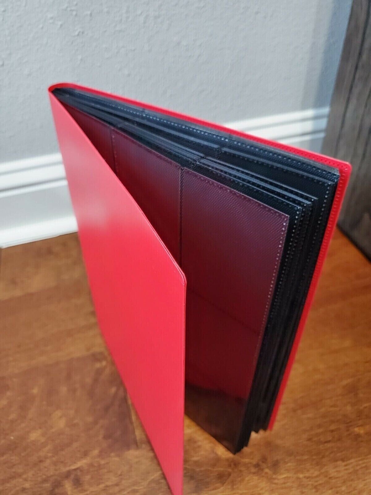 360 Card Pocket Binder with Elastic 9 Pocket Trading Cards Album Folder NEW!