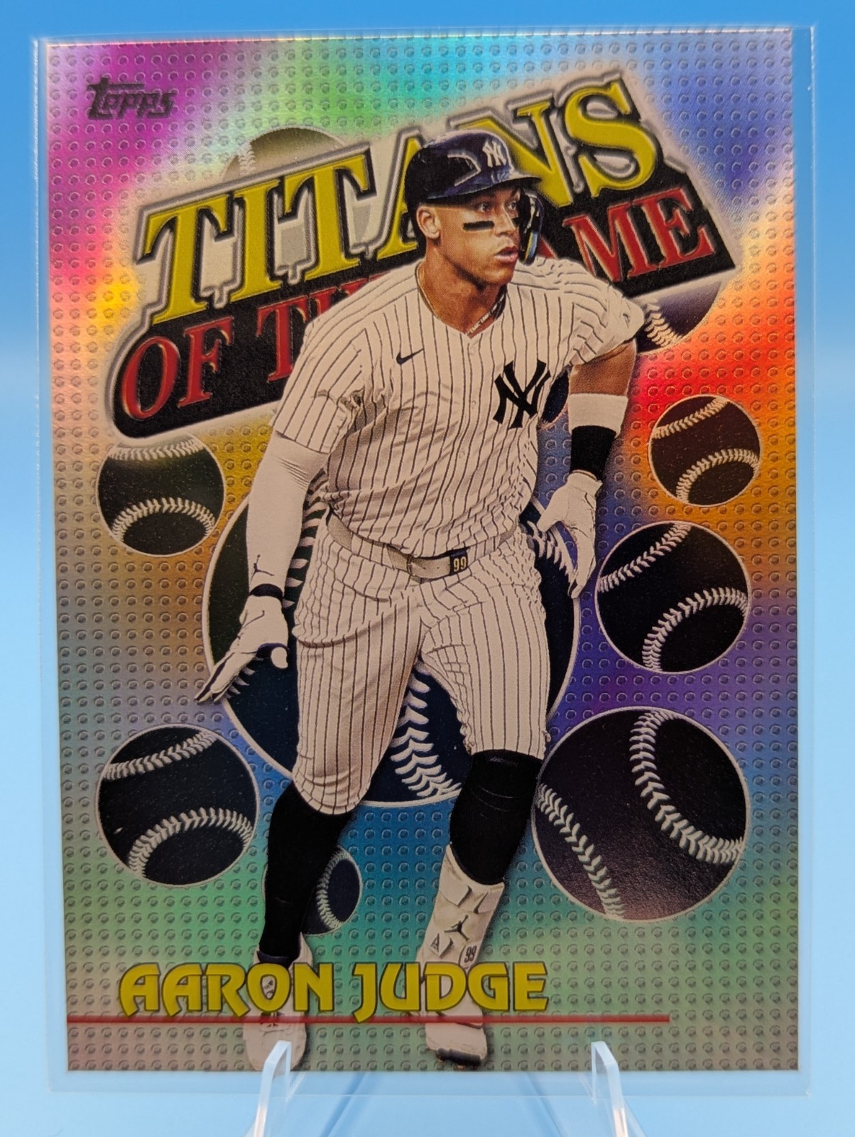 2026 Topps Series 1 – Titans of the Game Aaron Judge #TOG-3 New York Yankees