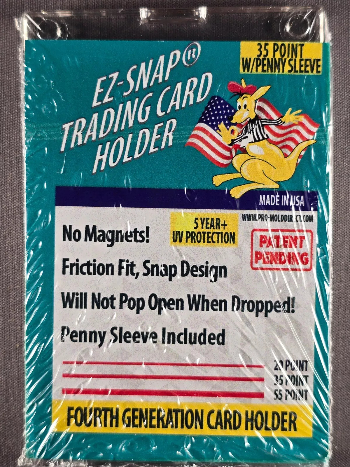 5X Pro Mold 35 Pt. 4th Gen EZ-SNAP w/ Sleeve Card Holders No Magnets – USA