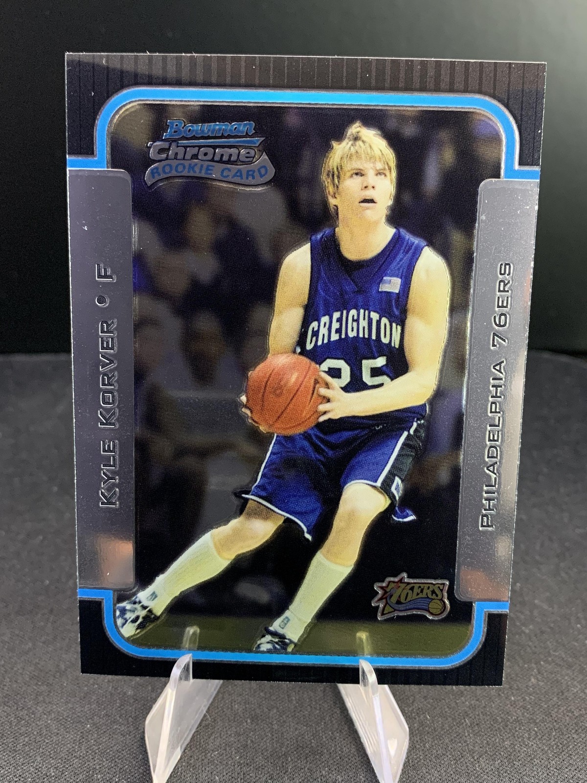2003-04 Bowman #129 Kyle Korver Rookie Chrome Philadelphia 76ers