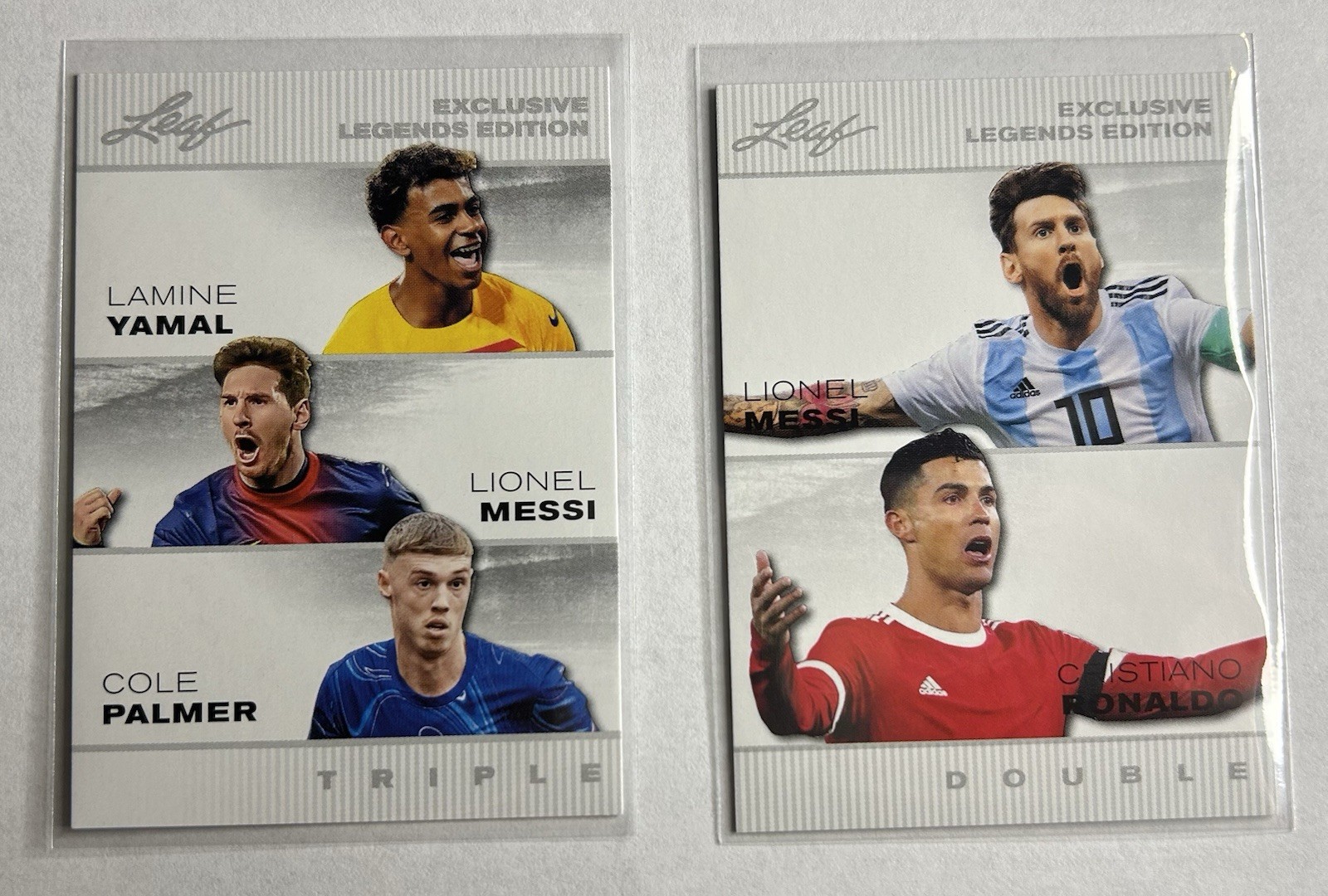 2024/2025 Leaf Limited Exclusive Leo Messi/Lamine Yamal/Cristiano Ronaldo LOT