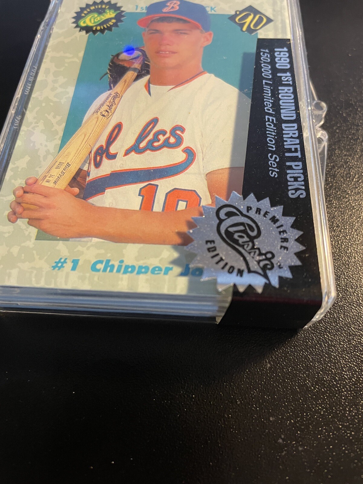 1990 Classic Draft Picks Baseball Limited Edition Set SEALED Chipper Jones (QTY)