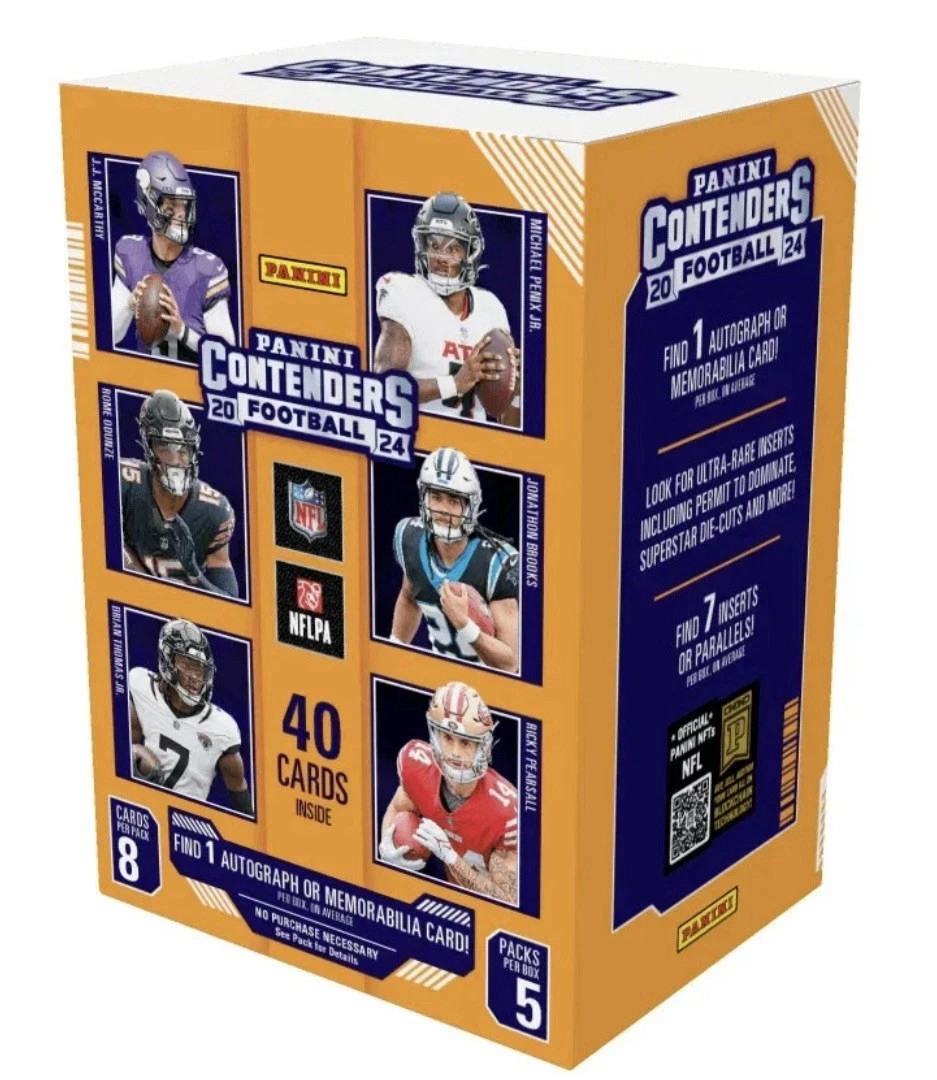 2024 Panini Contenders Football Factory Sealed Blaster Box