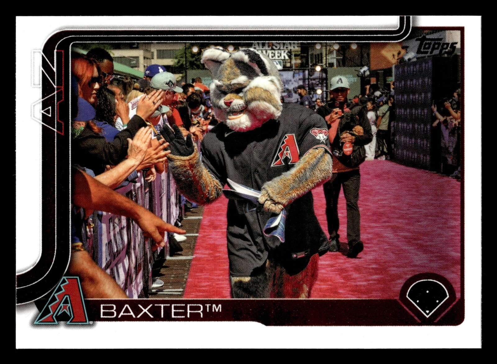 2025 Topps Celebrations MLB Mascots #M Insert Your Choice of Card