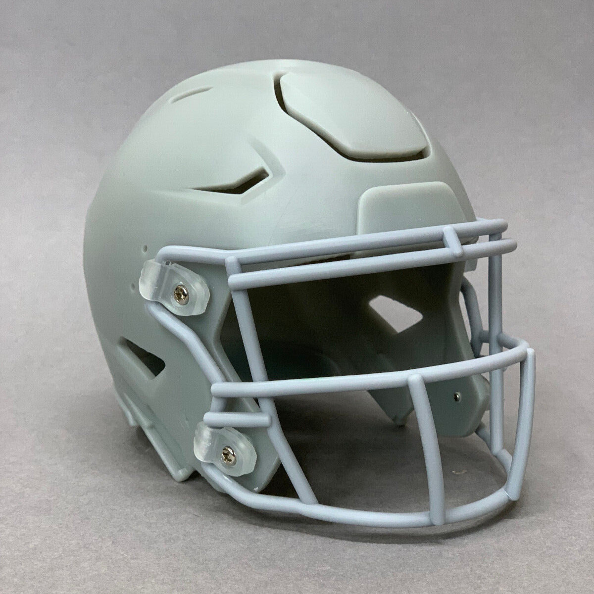 Raw/Unfinished 3D Printed Riddell Speedflex DIY Football Mini Helmet Hobby Kit
