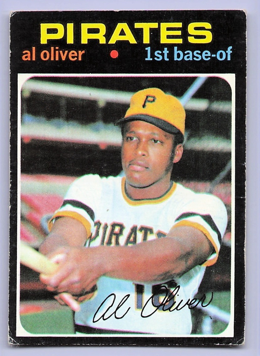 1971 Topps Al Oliver #388 Pittsburgh Pirates See Description – Crease