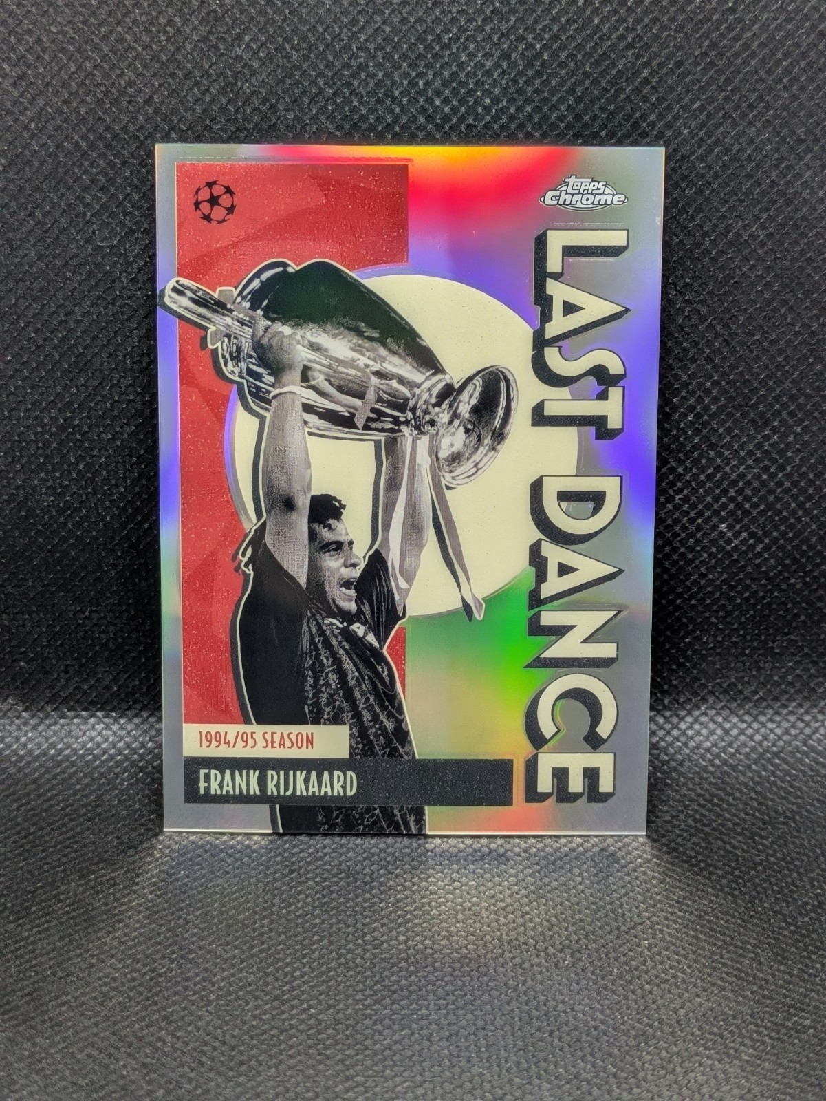 Frank Rijkaard Last Dance 2025-26 Topps Chrome UEFA Club Competitions LD-4