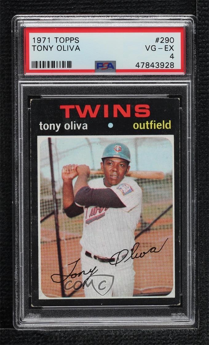 1971 Topps Tony Oliva #290 HOF 1d07
