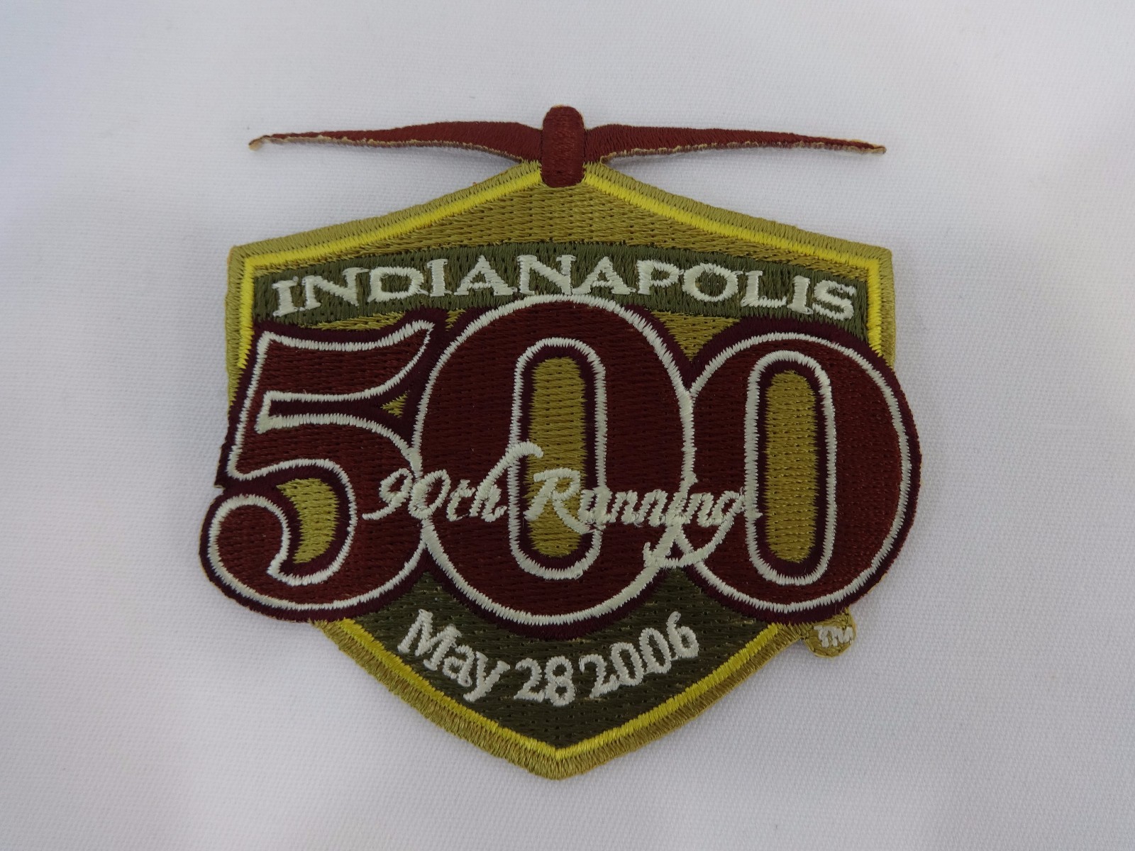 2006 Indianapolis 500 Event Logo Collector Patch Sam Hornish, Jr. Team Penske