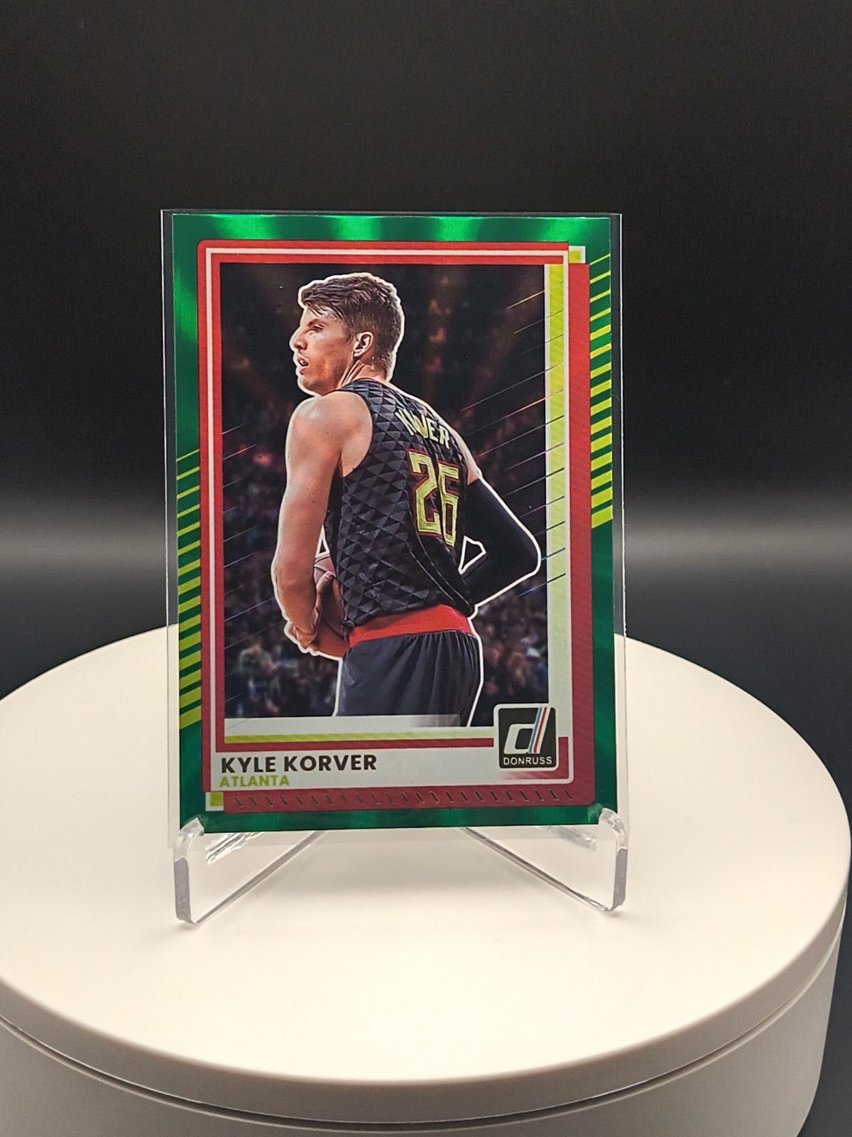 2025/26 Donruss Basketball Base Green Laser #178 – Kyle Korver Sixers