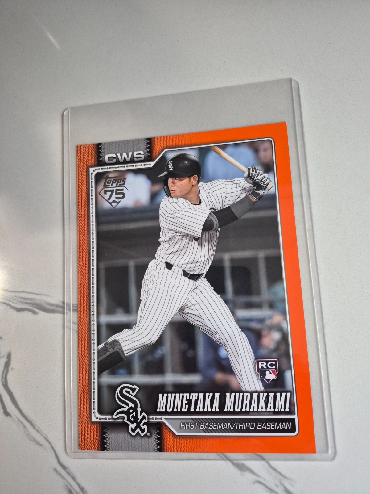 2026 TOPPS SERIES 2 MUNETAKA MURAKAMI SUPER BOX OVERSIZED ORANGE SP19/25-RED HOT