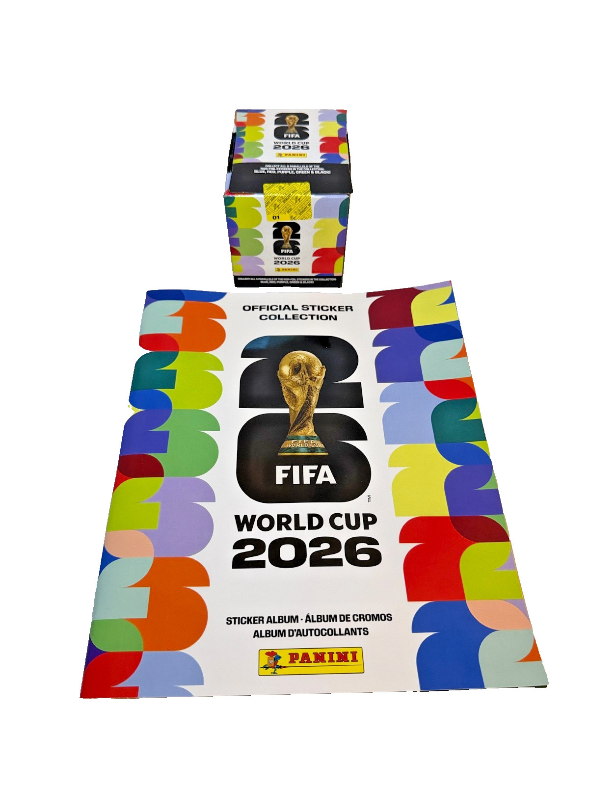 Panini FIFA World Cup 2026 Official Album Sticker Collection 50 Pack Box Sealed