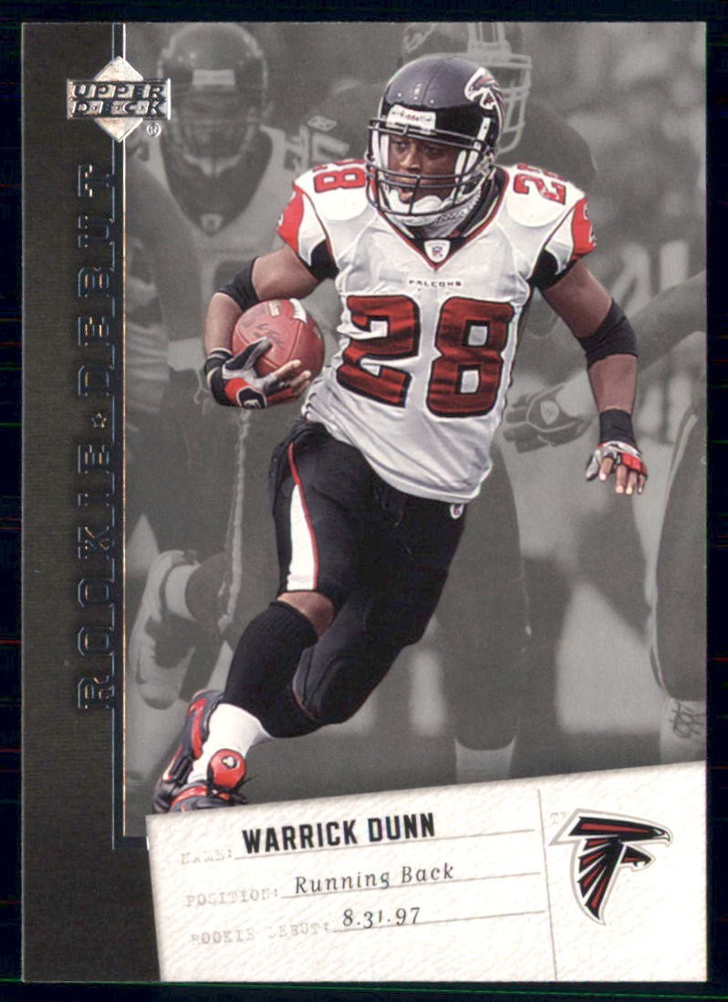 2006 Upper Deck Rookie Debut – Warrick Dunn #4