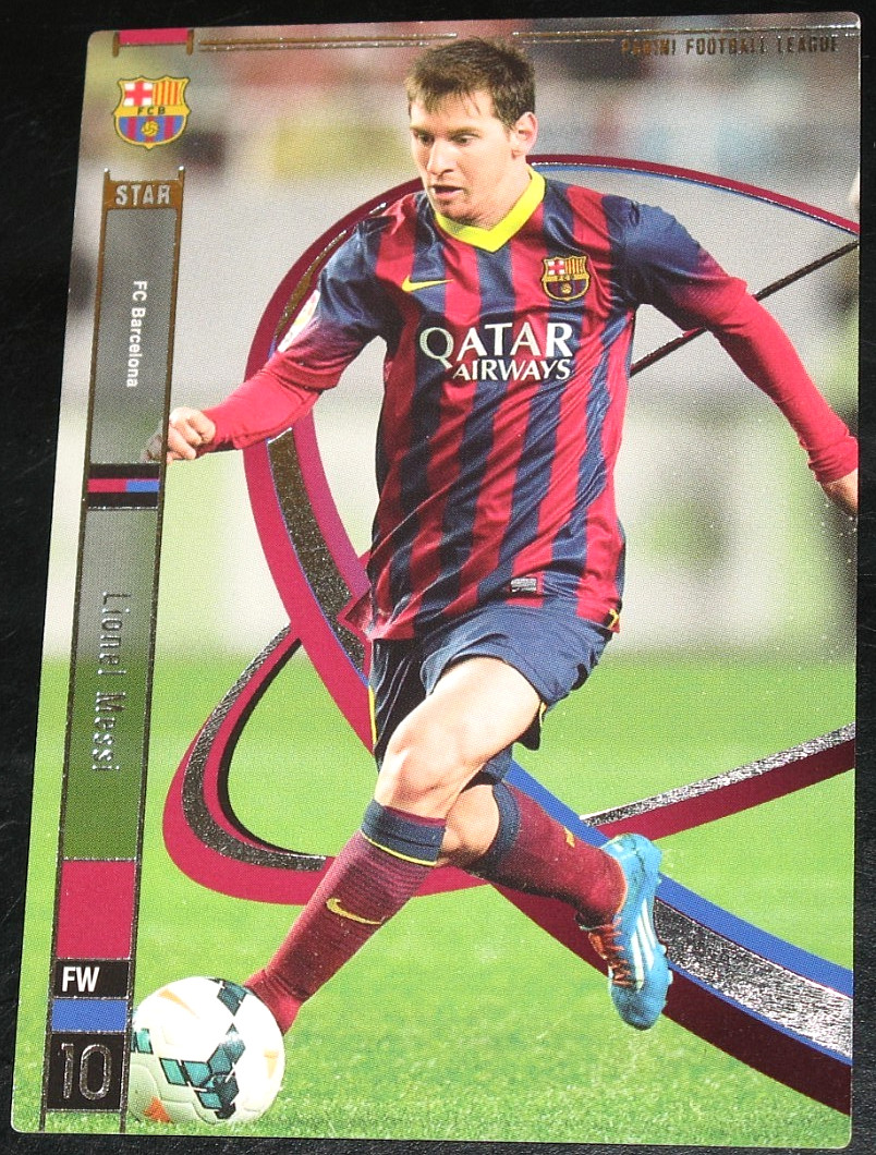 2014 Panini Bandai Football League Lionel Messi Series 7 #PFL07