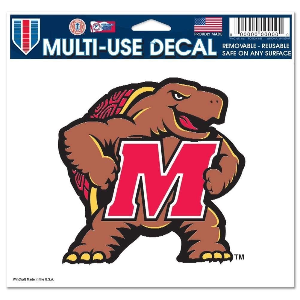 Maryland Terrapins NCAA Team Decal by Wincraft Sports NEW 10 pack