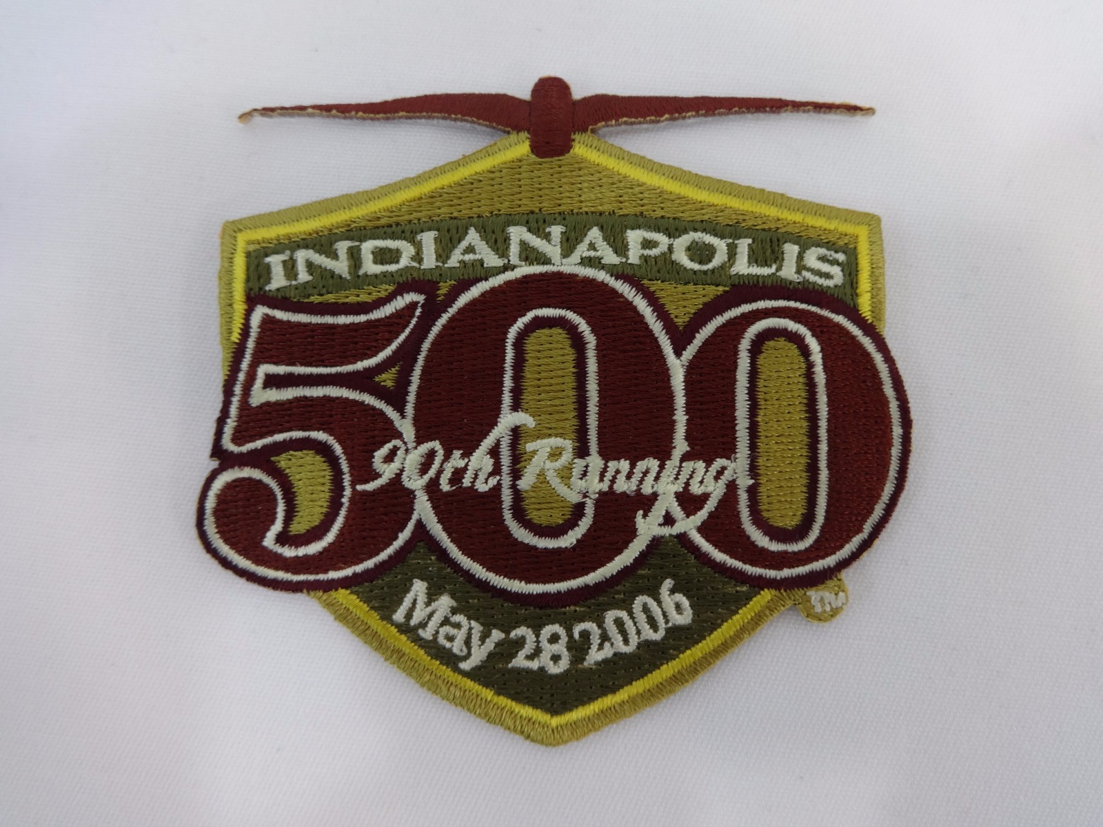 2006 Indianapolis 500 Event Logo Collector Patch Sam Hornish, Jr. Team Penske