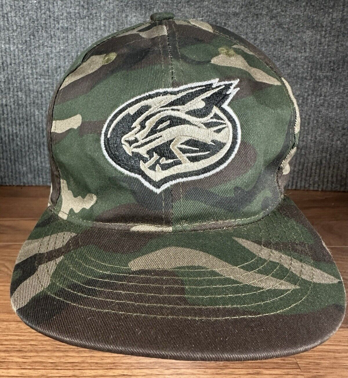 Lynchburg Hillcats Baseball Hat Cap Green Camo Promotional Adventures