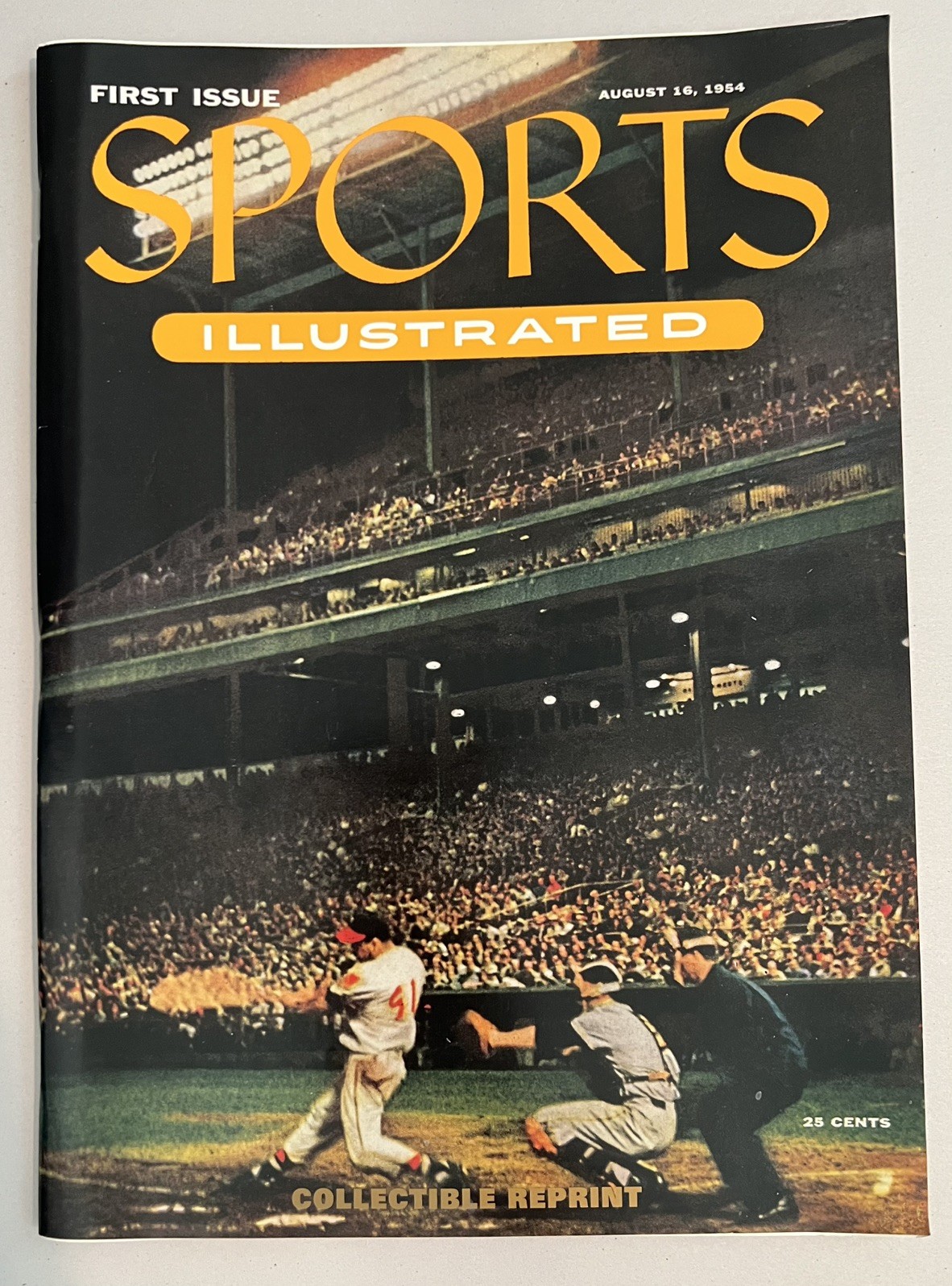 Sports Illustrated – First Issue August 14, 1954 – Collectible Reprint W/Cards