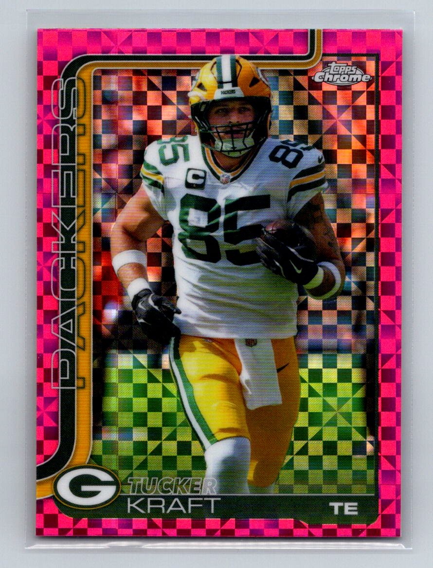 2025 Topps Chrome TUCKER KRAFT Pink X-Fractor #108