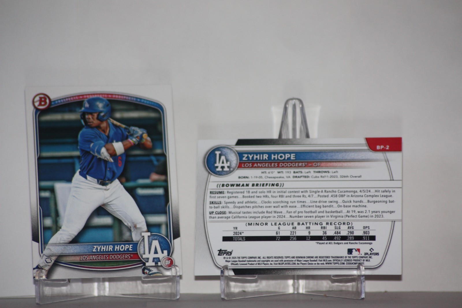 2025 Bowman – Prospects – 1st Bowman – Lots of 2 Cards YOU PICK