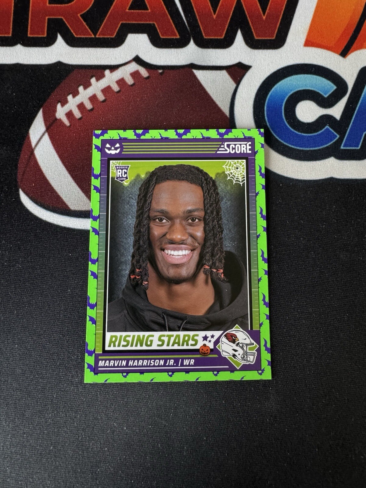 2024 Score Halloween Rising Stars Bats Marvin Harrison Jr RC – Arizona Cardinals