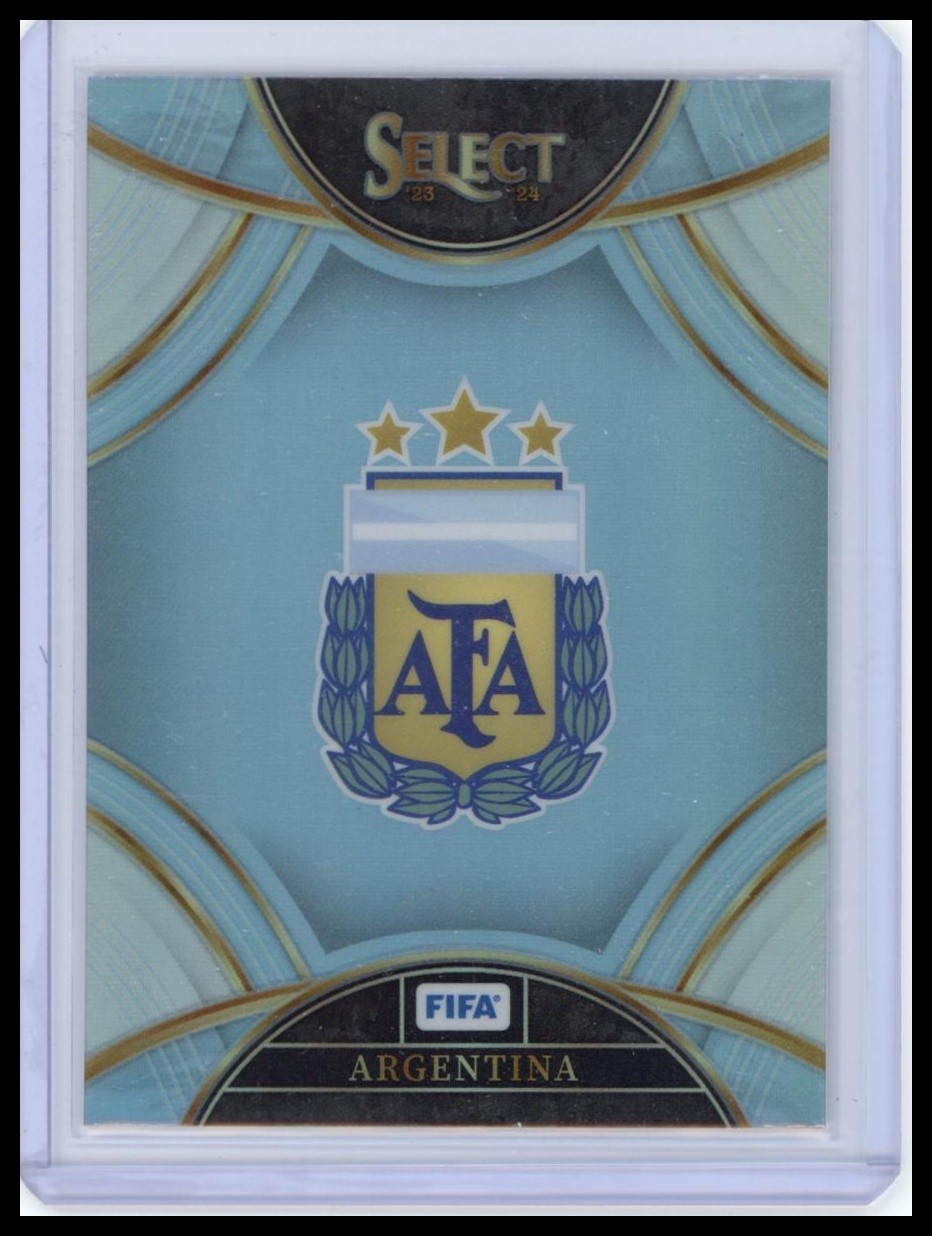 2023-24 Panini Select FIFA – Team Badges Argentina #12 Case Hit SP