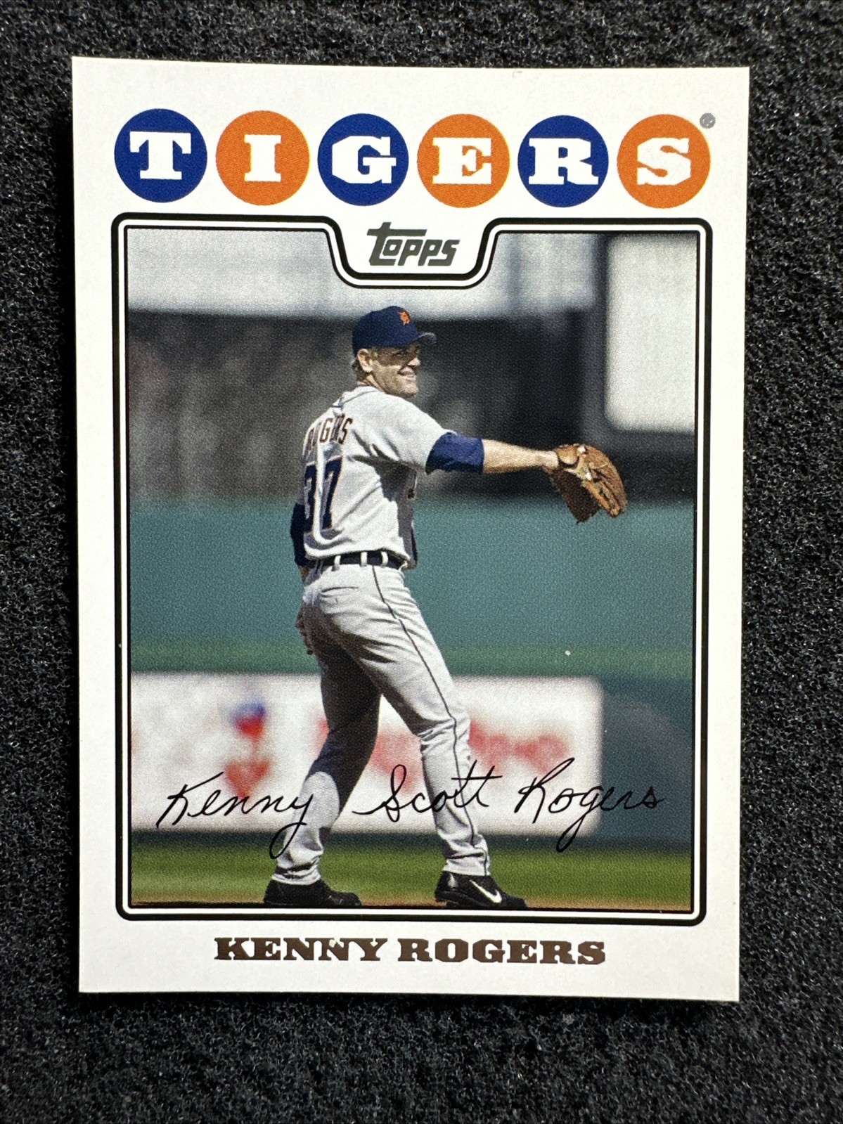 KENNY ROGERS #634 2008 Topps Baseball QTY Detroit Tigers