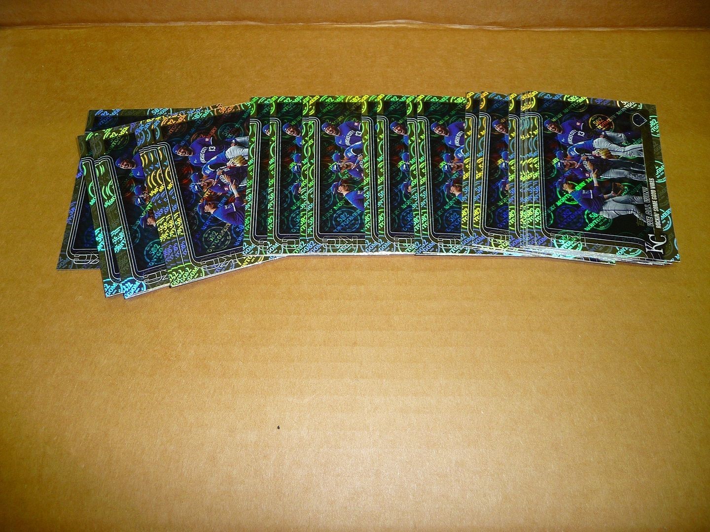 2025 Topps 582 MONTGOMERY CLUB FOIL LOT OF 35 CARDS SALVADOR PEREZ ROYALS #436
