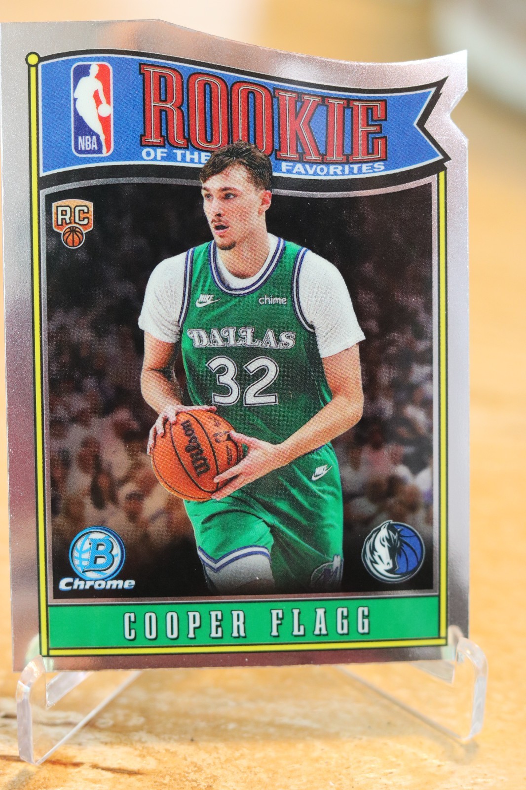2025-26 Bowman Cooper Flagg RC Rookie Of The Year Favorites Refractor #RY-1
