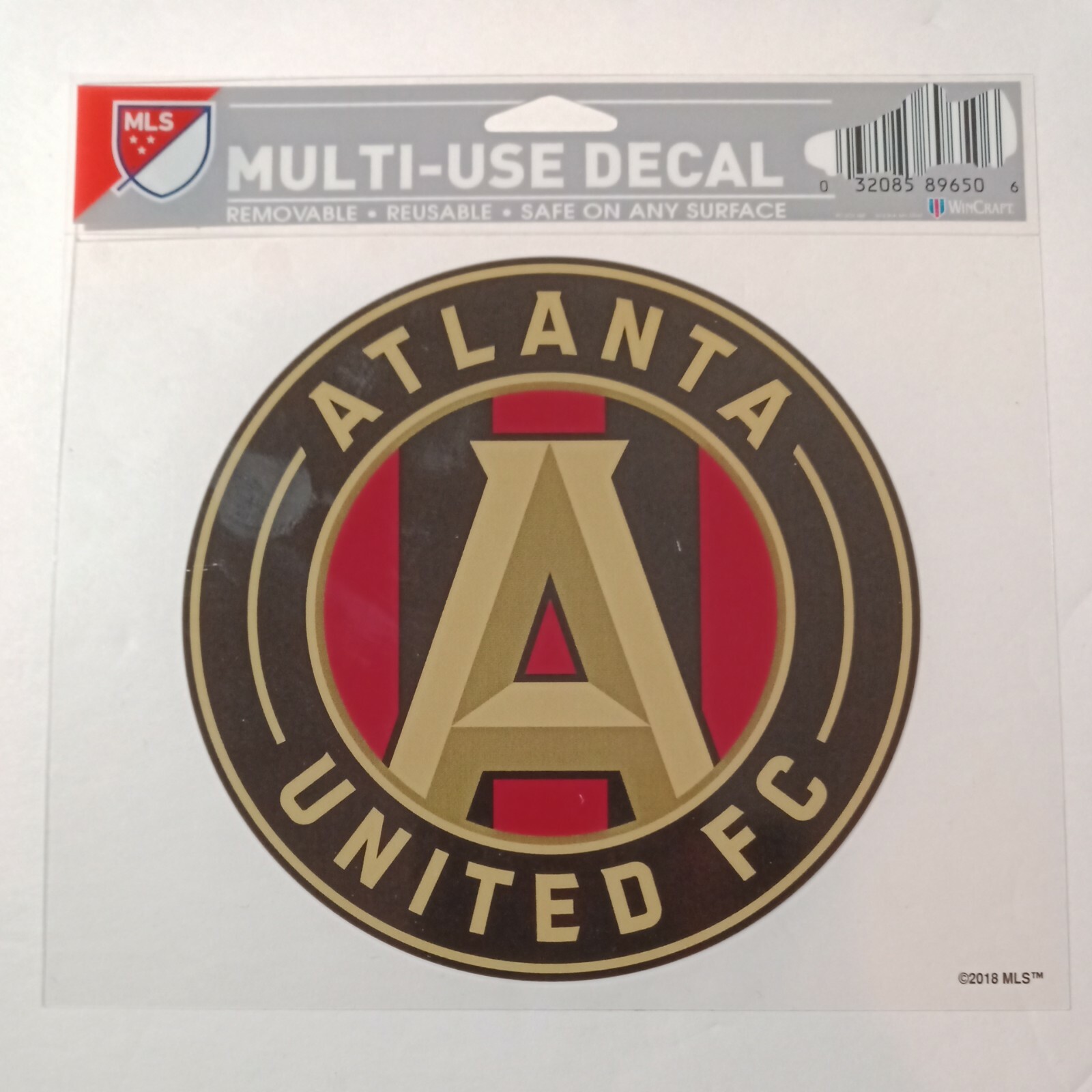 MLS Atlanta United FC, Sticker Decal, 14.5×11.5cm, peel and paste