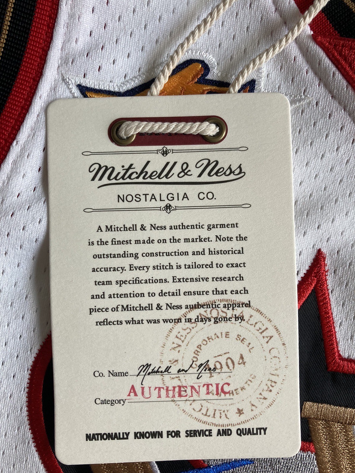 Authentic MITCHELL & NESS 76ers Allen Iverson 2000 All Star Game JERSEY SMALL 36