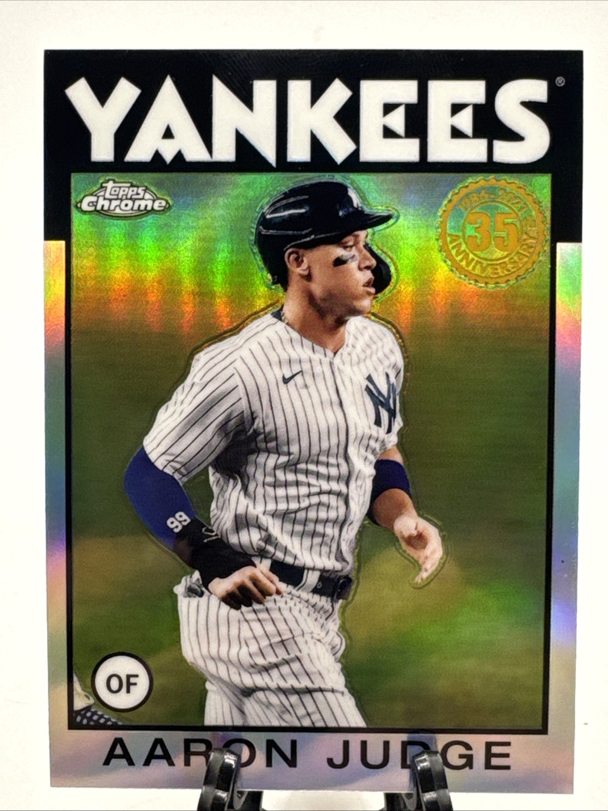 2021 Topps series 1 Aaron Judge Chrome 1986 Edition 86-BC1