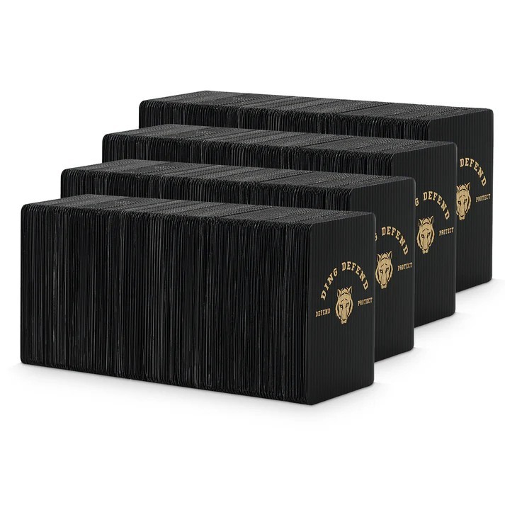72 Pack Ding Defend 3.5″ x 4.5″ Card Shipping Protectors – Tiger Design