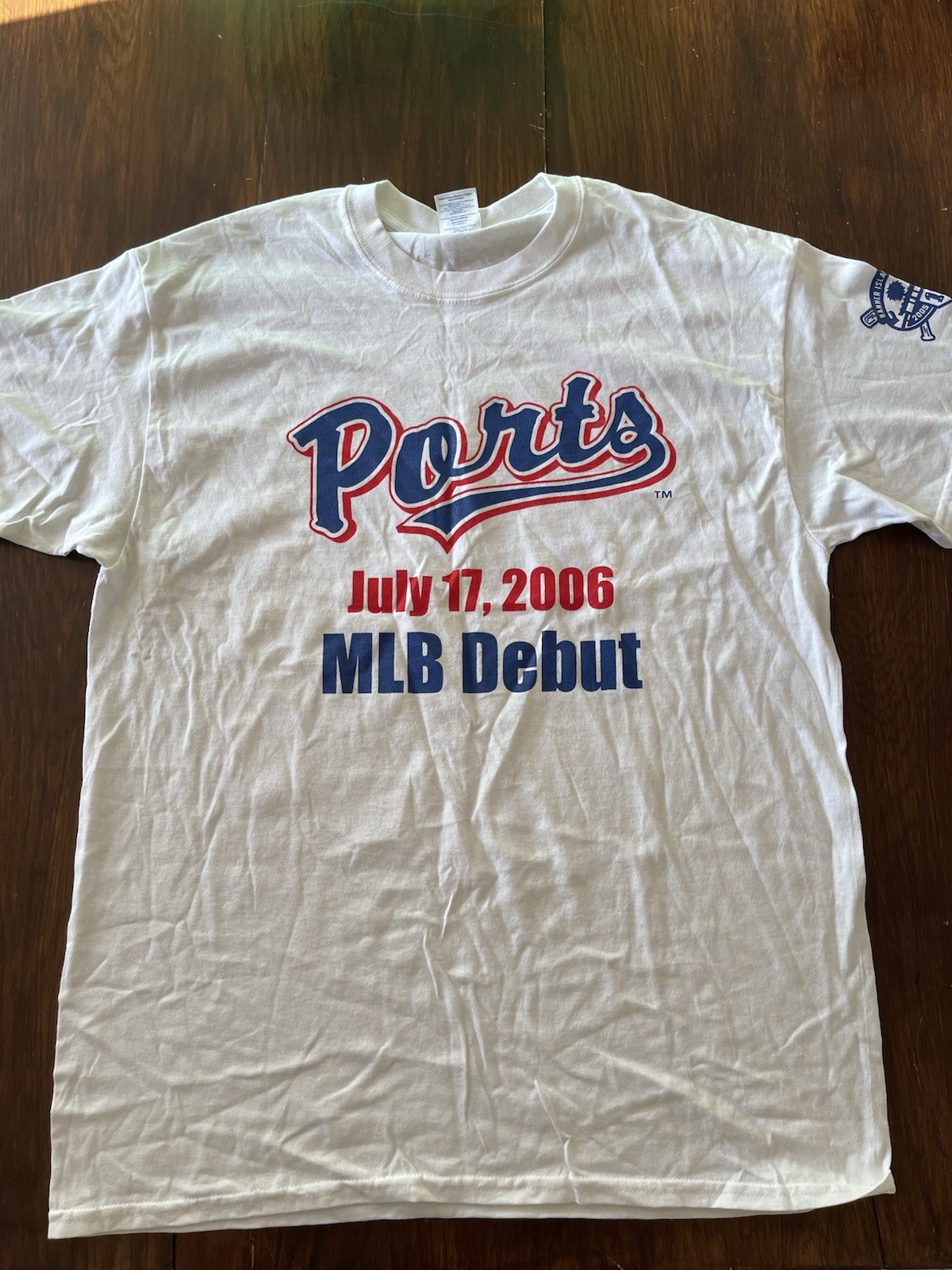 Stockton Ports 2006 SGA Jason Windsor #25 Jersey Shirt (L) Large NEW MiLB A’s