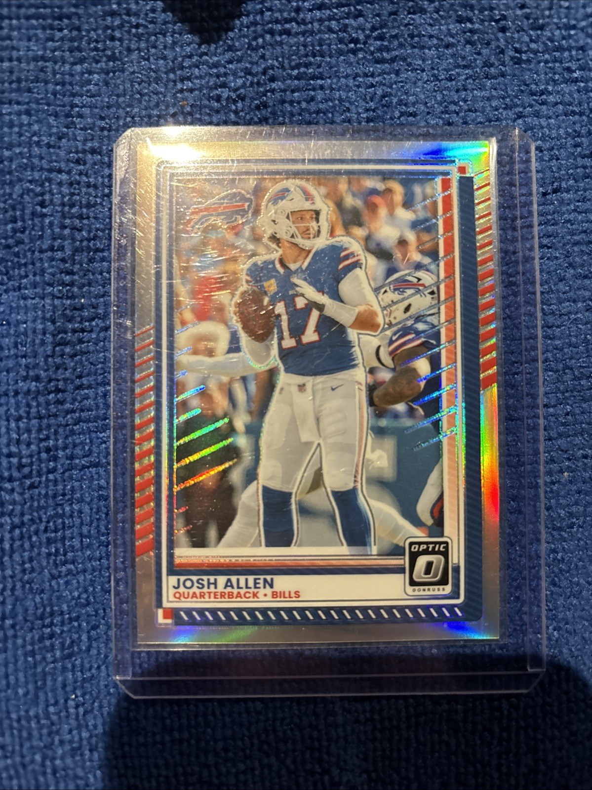 2025 Donruss Optic #70 Josh Allen SILVER Prizm 🔥 Bills