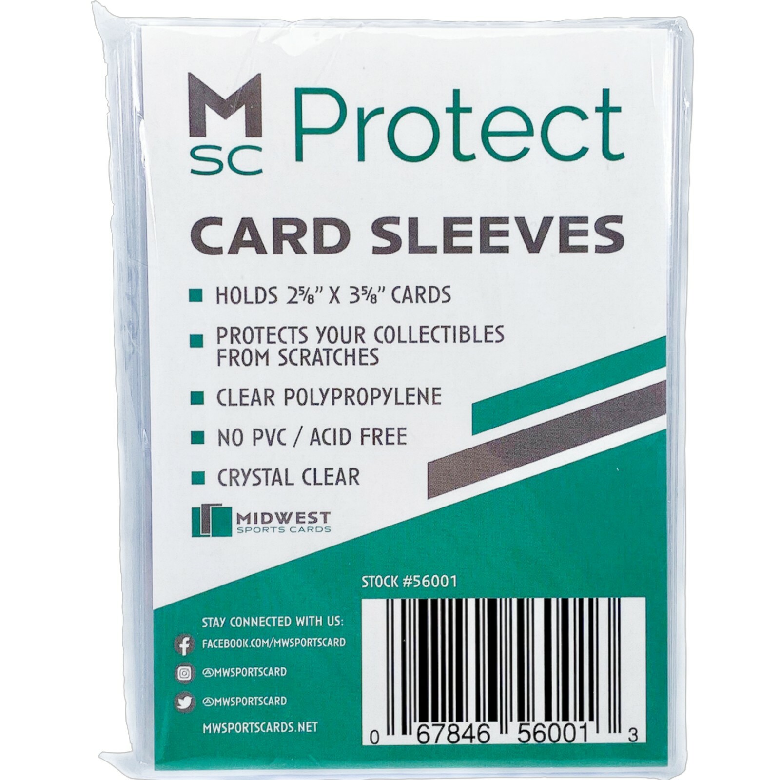 New 100 pcs MSC Protect Soft Penny Sleeves – Acid Free No PVC Ultra Pro Quality