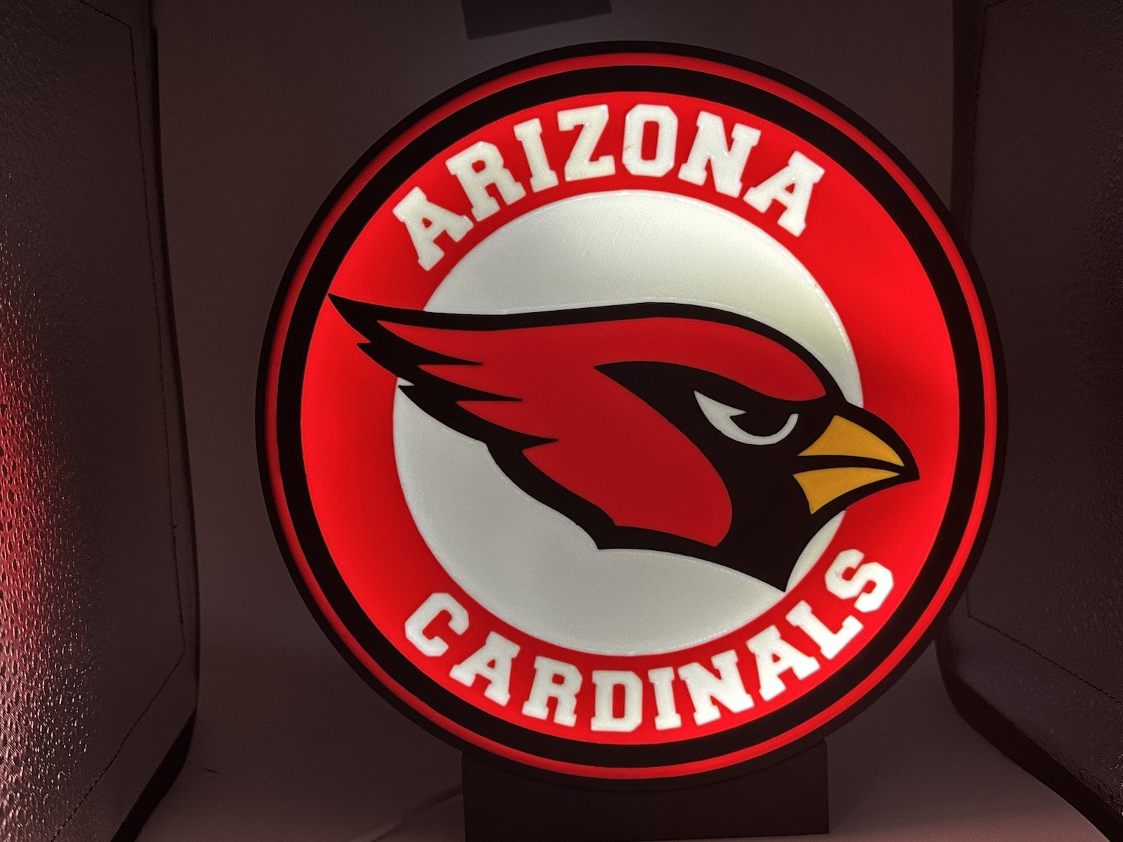 Arizona Cardinals LED Lightbox – Cardinals Display