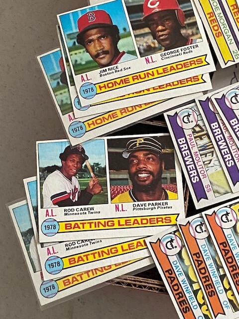Complete Your 1979 TOPPS BASEBALL SET Pick 25 Points Worth of Cards LOT