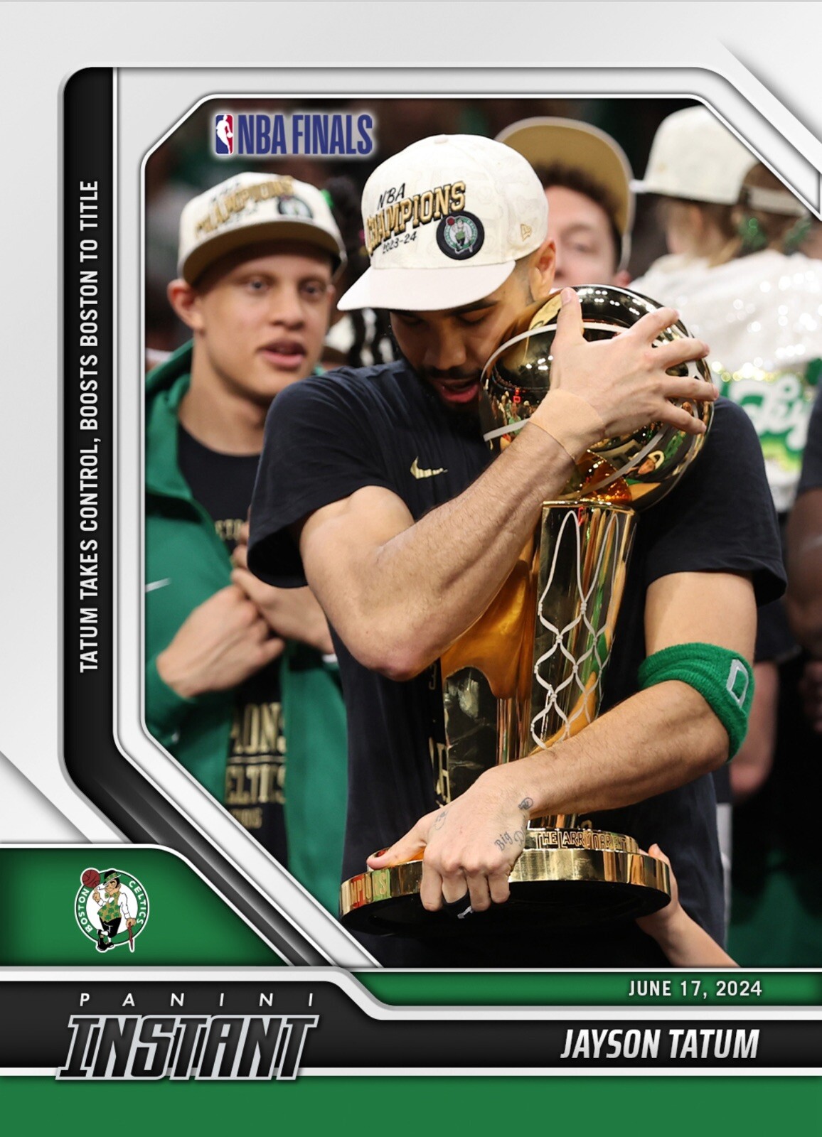 CELTICS JAYSON TATUM 2024 PANINI INSTANT 603 NBA FINALS MVP SP PRESALE