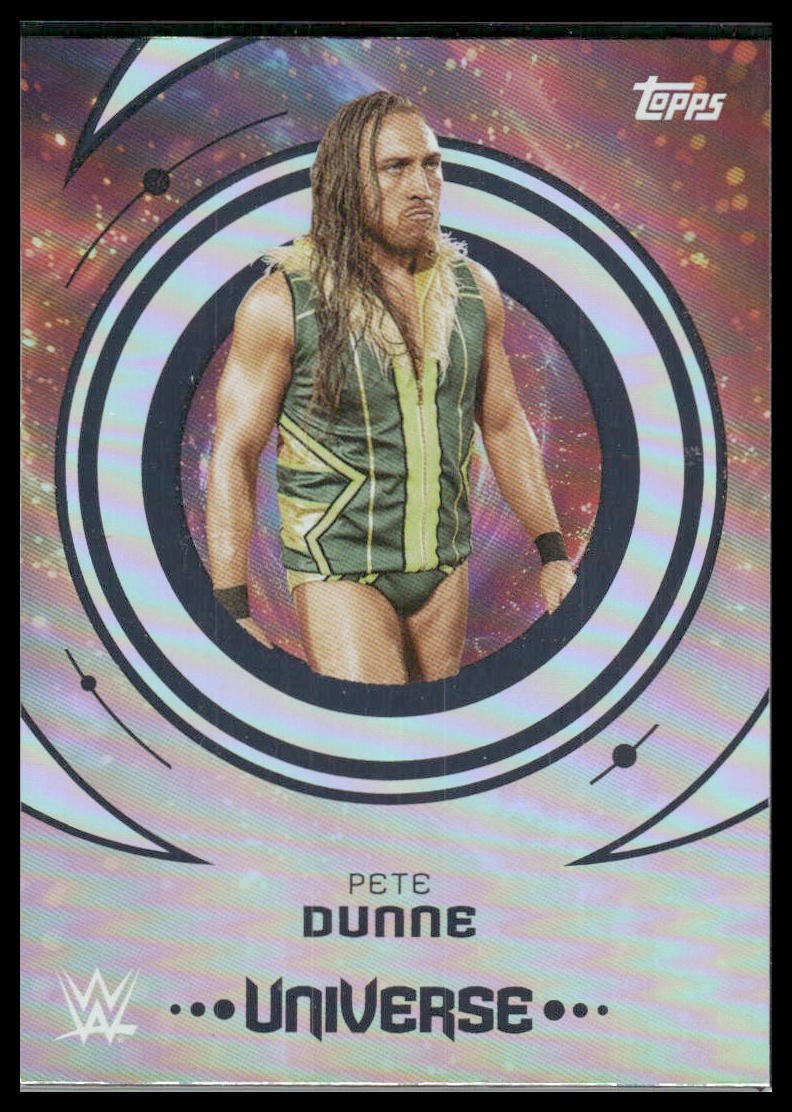 2025 Topps Universe WWE #4 Pete Dunne