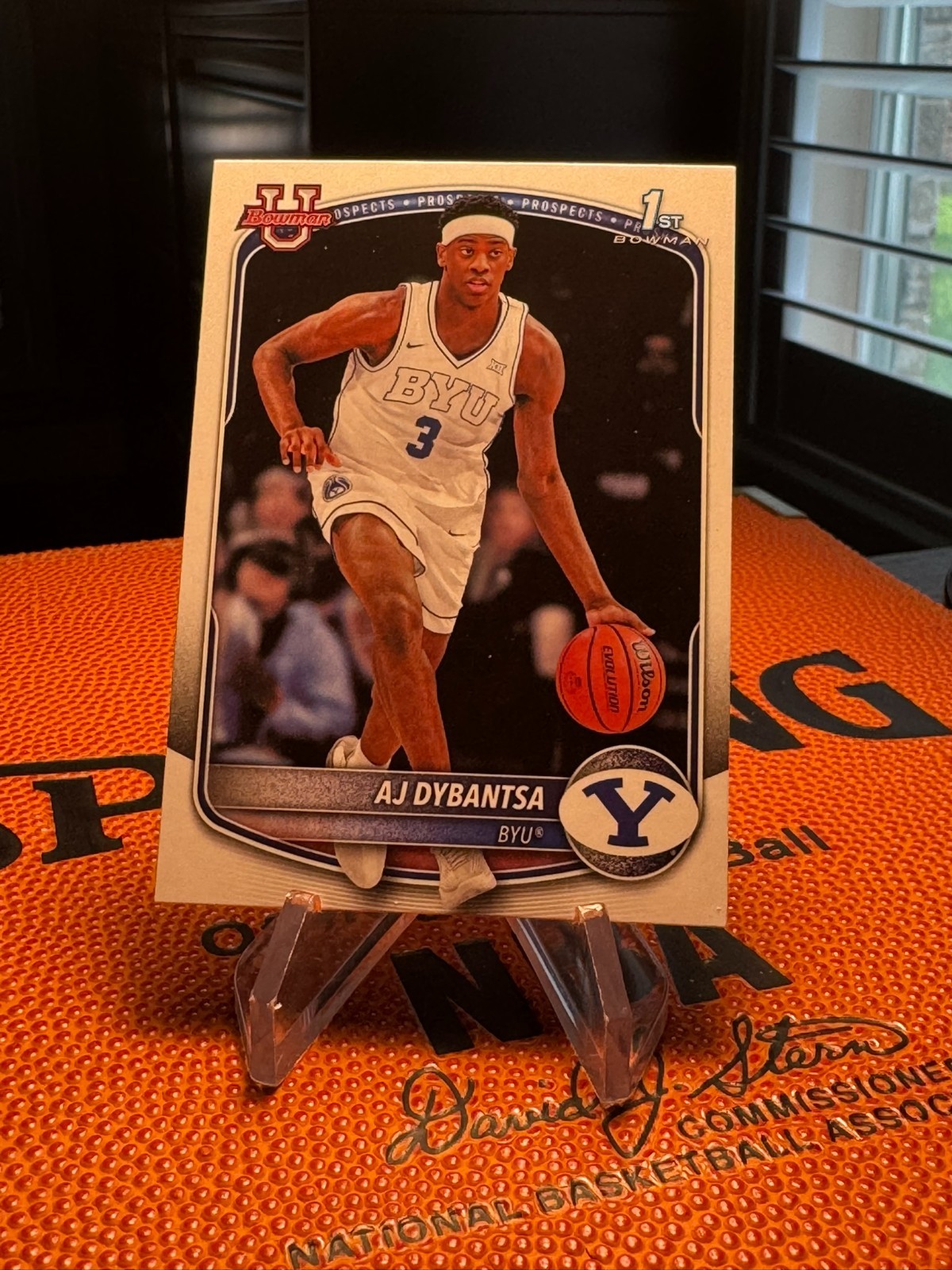 2025 BOWMAN 1ST AJ DYBANTSA ROOKIE CARD #BPP-1 BYU