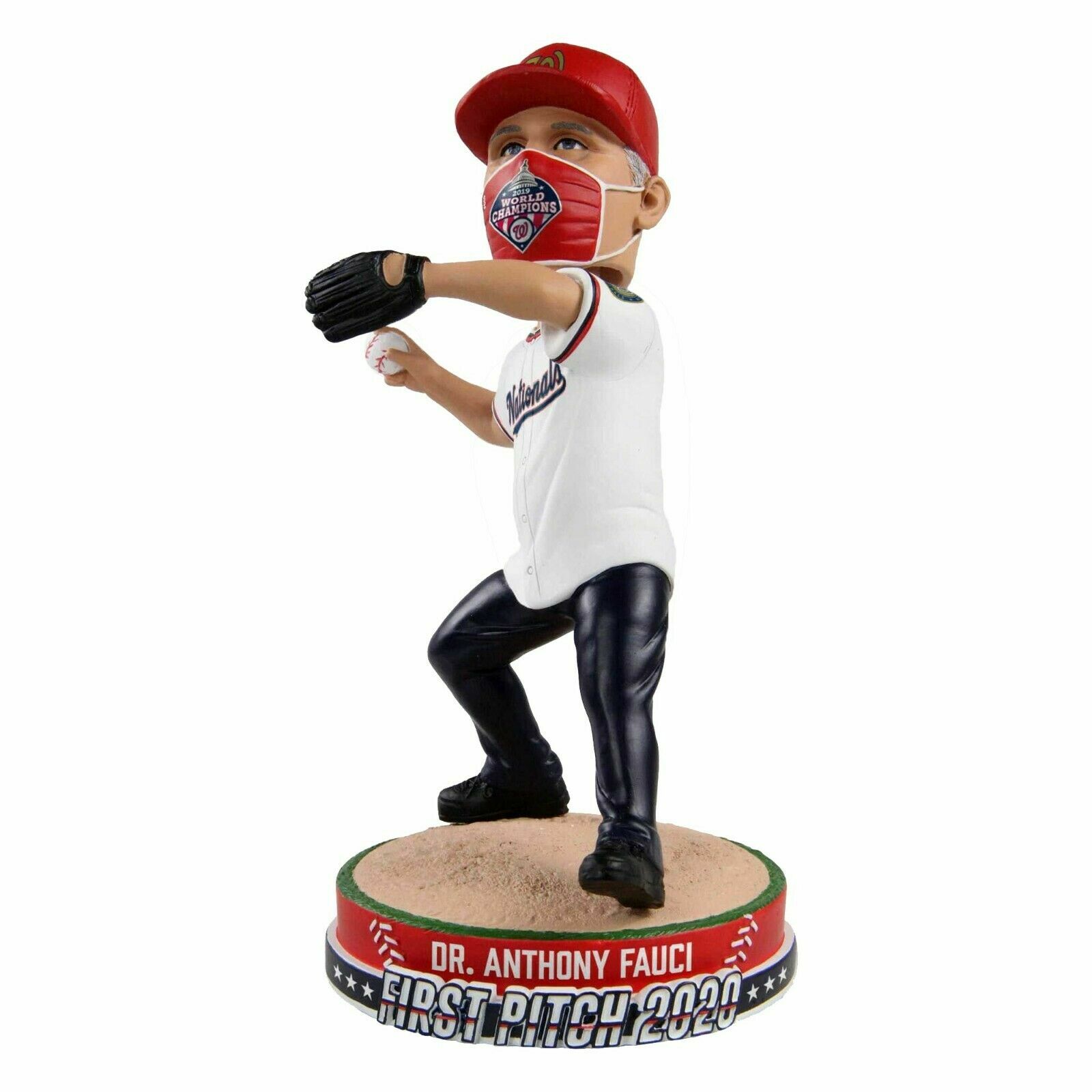 Dr. Fauci Anthony Fauci Washington Nationals First Pitch Bobblehead MLB IN STOCK