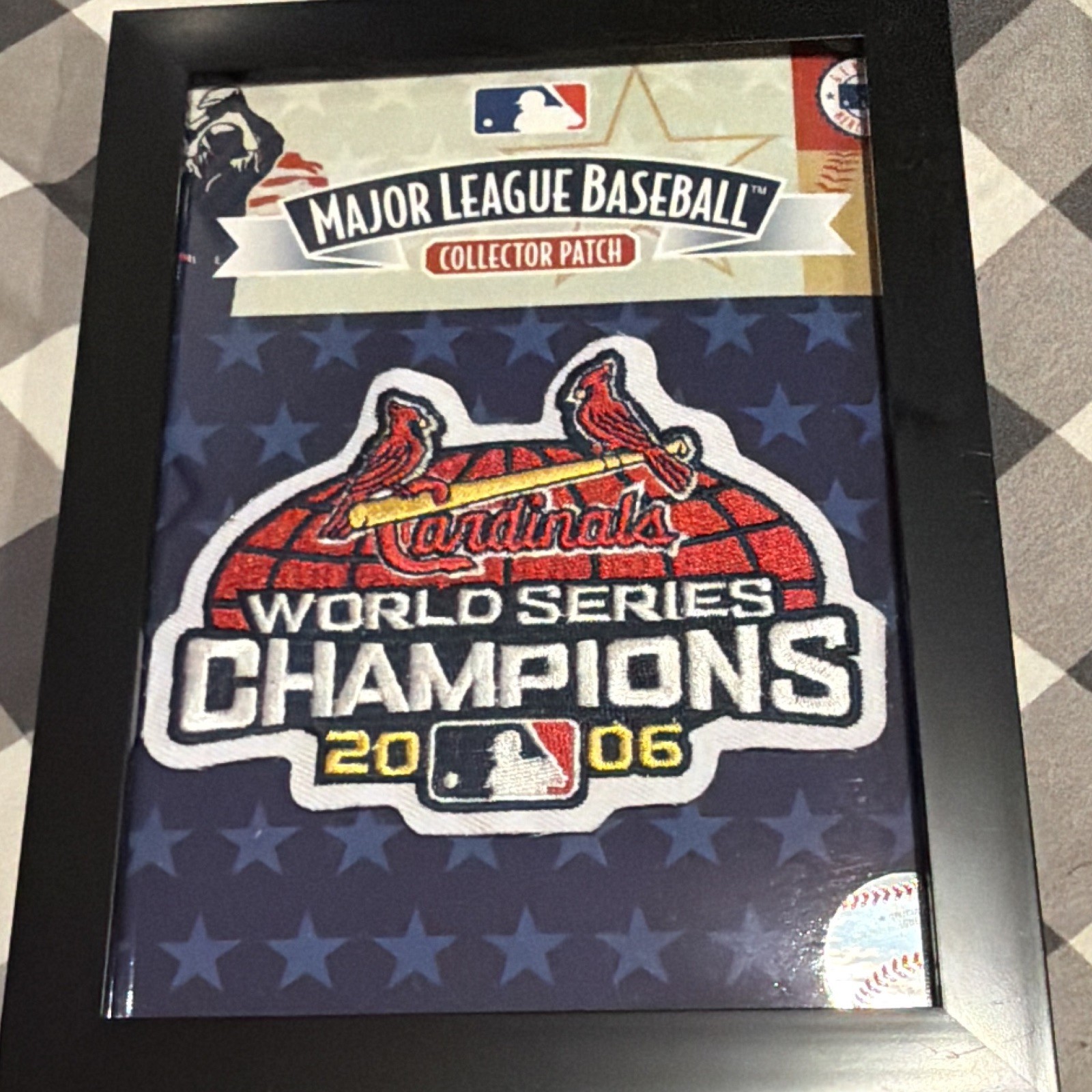 St. Louis Cardinals 2006 World Series Champions MLB Collector Patch Multicolor