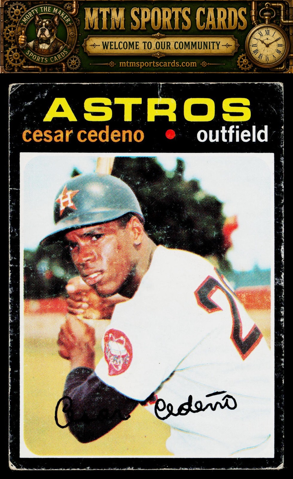 1971 Topps #237 Cesar Cedeno