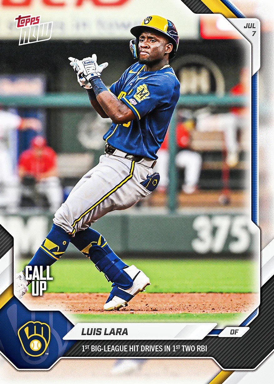 PRE SALE Luis Lara – 2026 MLB Topps NOW® – Card 426