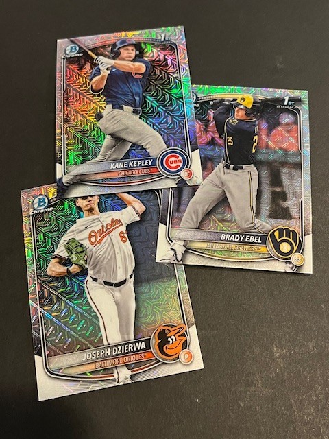 2025 Topps Bowman Draft Chrome MOJO Prospects BDC 1-200 BX017