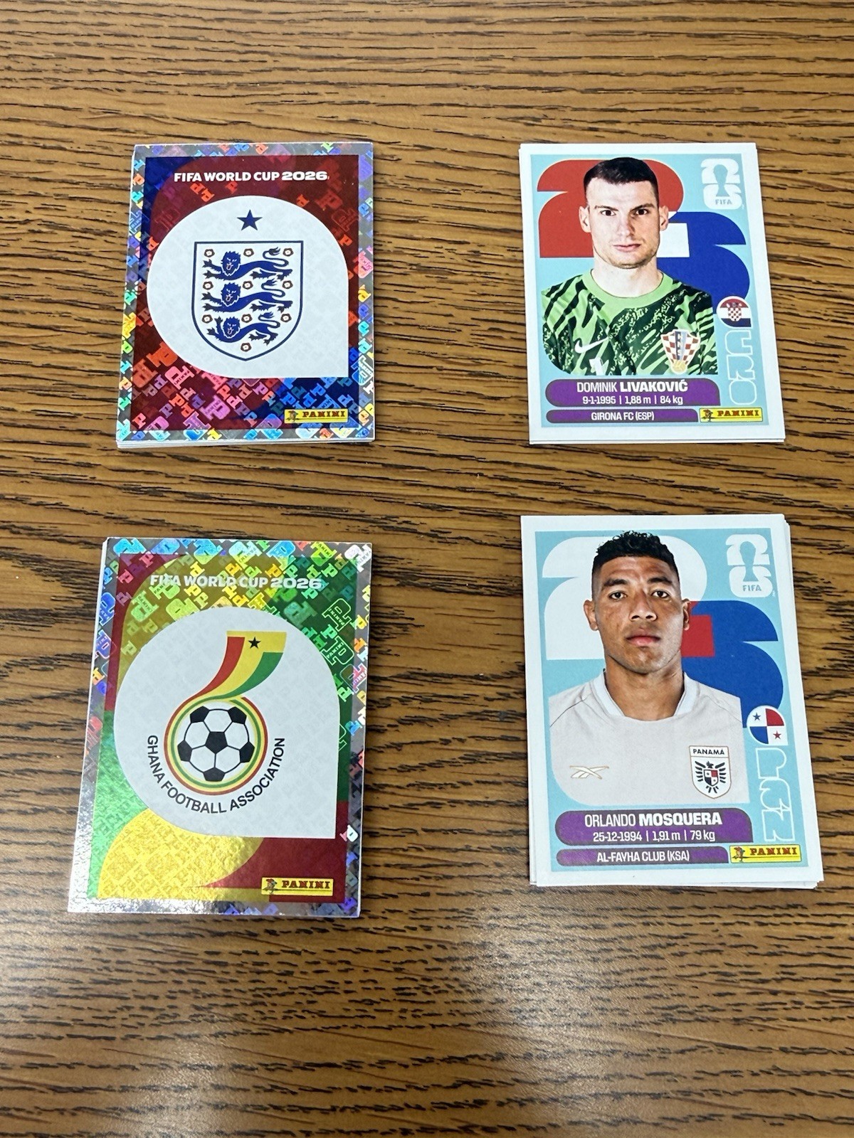 You Pick – 2026 FIFA World Cup Panini Stickers Group I – L