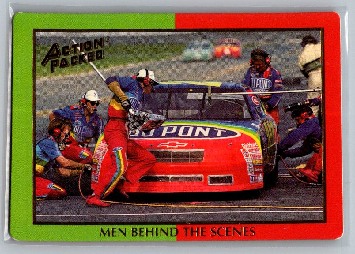 1994 Action Packed Champ and Challenger #7 Men Behind The Scenes
