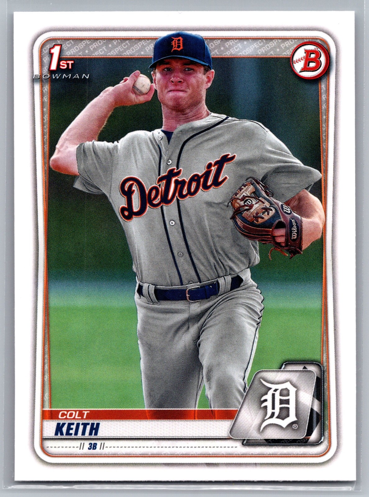 2020 Bowman Draft #BD-54 Colt Keith